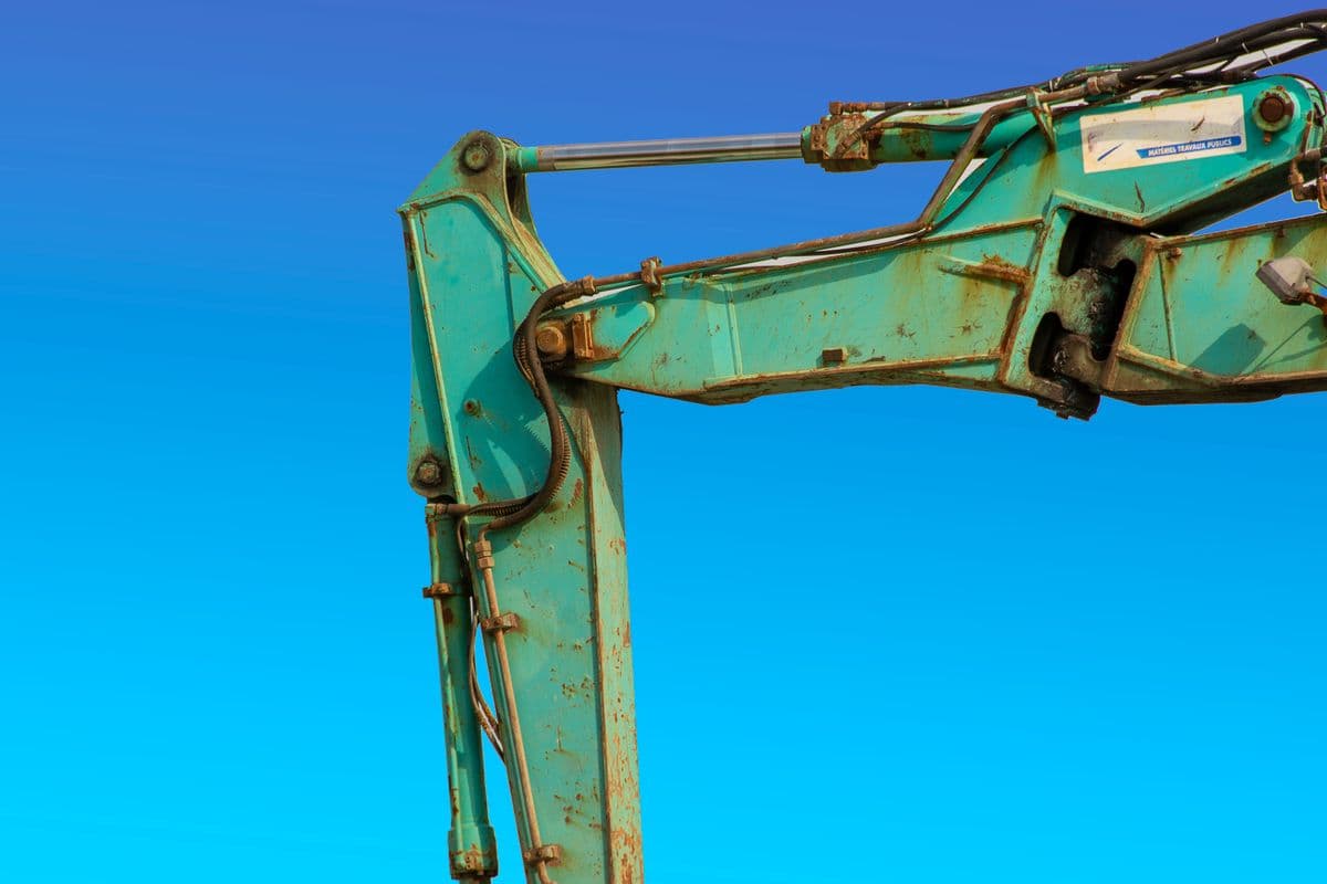 Excavator Boom & Stick Assembly